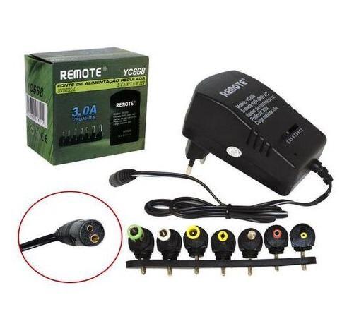 Fonte universal 3v a 12v Universal Led Rádios - Foto 4
