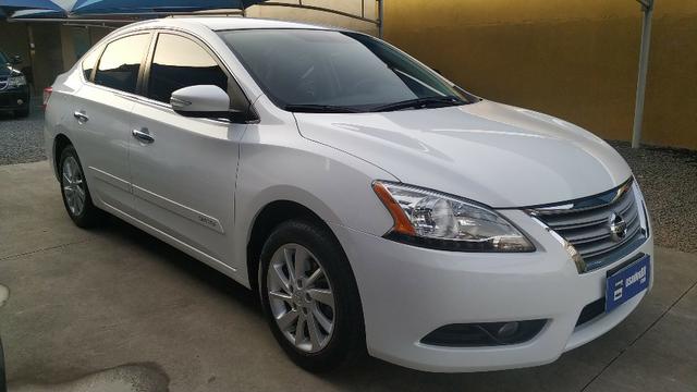 Sentra Automático 2014 Branco Pérola - Sem Retoques - Impecável - Ipva Pago até Nov/2020 - Foto 2