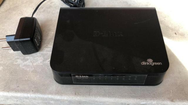 Switich 16 portas D-link