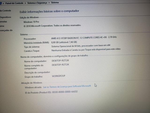 Notbook Acer Amd com placa dedicada - Foto 2