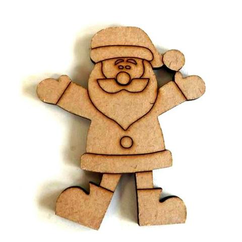 Artesanato em MDF - Símbolos de Natal - Foto 3