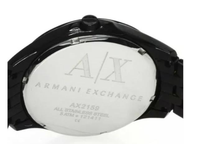 Relógio Armani Exchange Slim Black Ax2159 - Foto 4