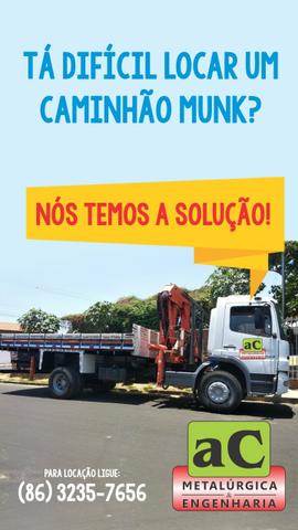Locação de caminhão munck