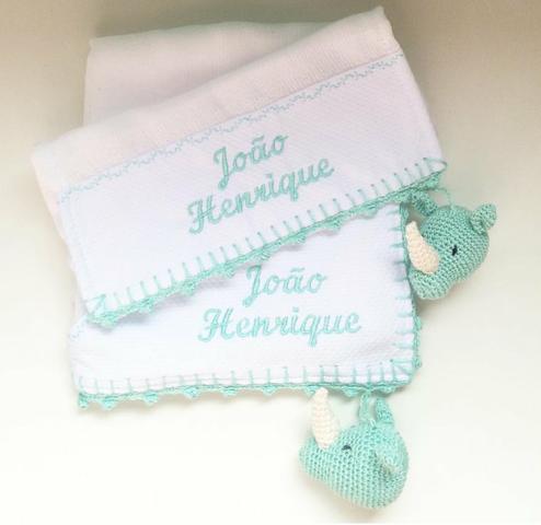 Fraldas Crochê Personalizada - Foto 6
