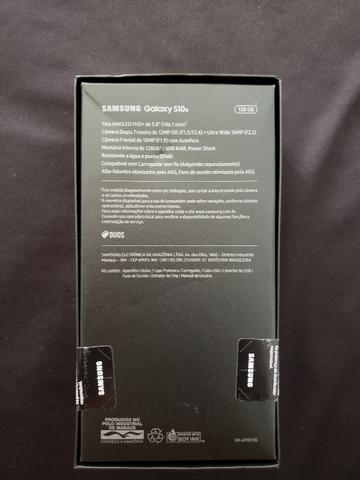 Vende-se Galaxy S10e novo, caixa lacrada, nota fiscal e 1 ano de garantia - Foto 3