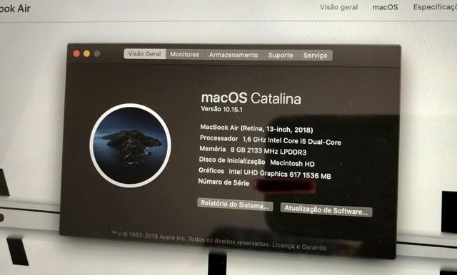 Macbook air mod 2018