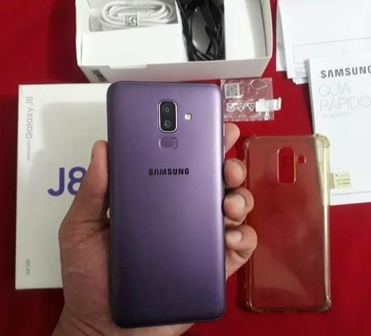 Samsung J8 Semi Novo Troco por Iphone ou Motorola - Foto 4