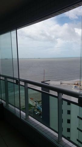 Flat no Unique Mobiliado(49m²)/último andar/nascente/frente mar/melhor posição de 49m2