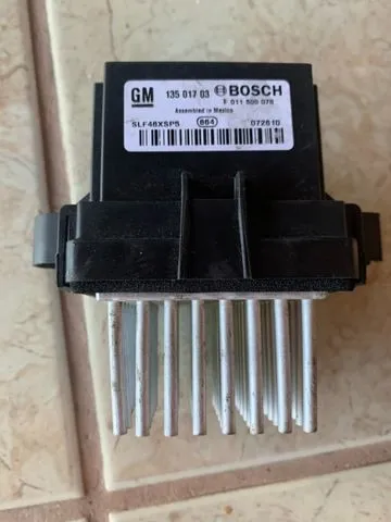 Resistencia do ar condicionado gm captiva original