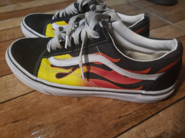 tenis vans x thrasher