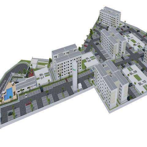 Parque Vila Diamante - 41 a 46m² - Cariacica, ES - ID1423 - Foto 4