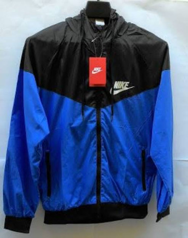 nike corta vento azul