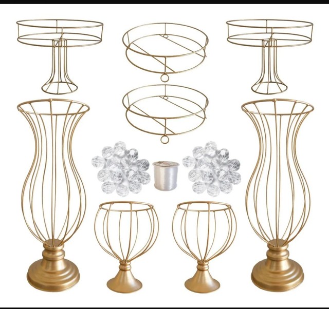 Vasos de decoração para bordar