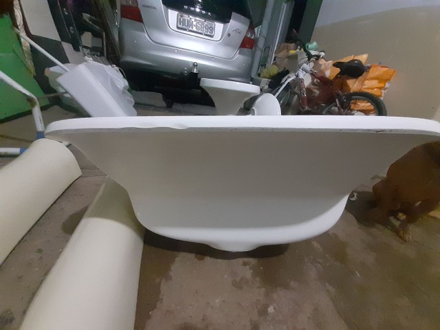 Tanque semi novo de fibra sintética Lisa pesada - Foto 3