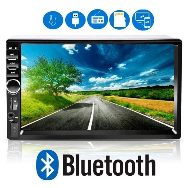 Multimídia 7"polegadas MP5 Bluetooth USB Sd Touch Screen  - Foto 2