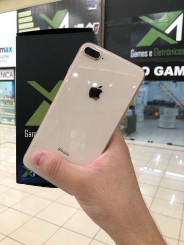 iPhone 8 Plus dourado impecável // pronta entrega aproveite  - Foto 3