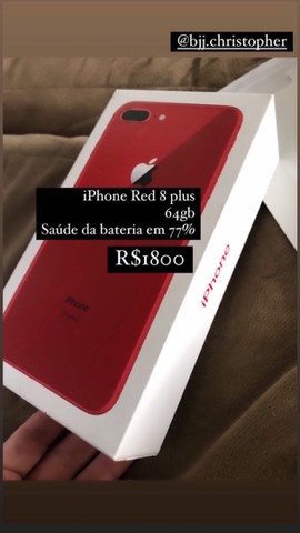 iPhone 8 red Plus  - Foto 4