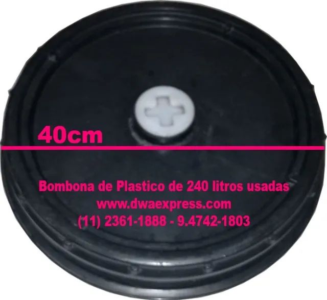 Bombona Tambores Barrica de Plastico de 240 litros (11) 9.4742-1803 - Tampa de Rosca - Foto 4