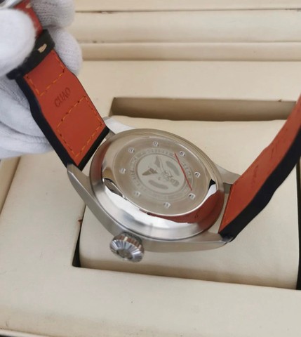 Relógio IWC Automatico Couro Novo - Foto 5