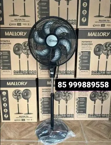 Ventilador peças 40cm Malory - Áudio, TV, vídeo e fotografia