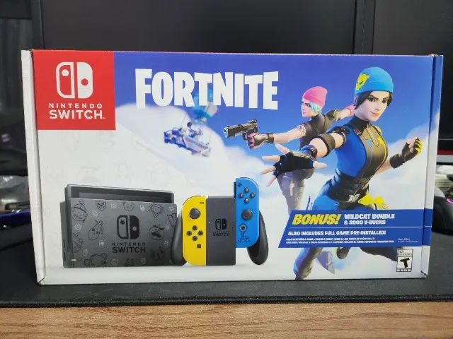 Nintendo Switch 32GB Fortnite Edition no Paraguai 