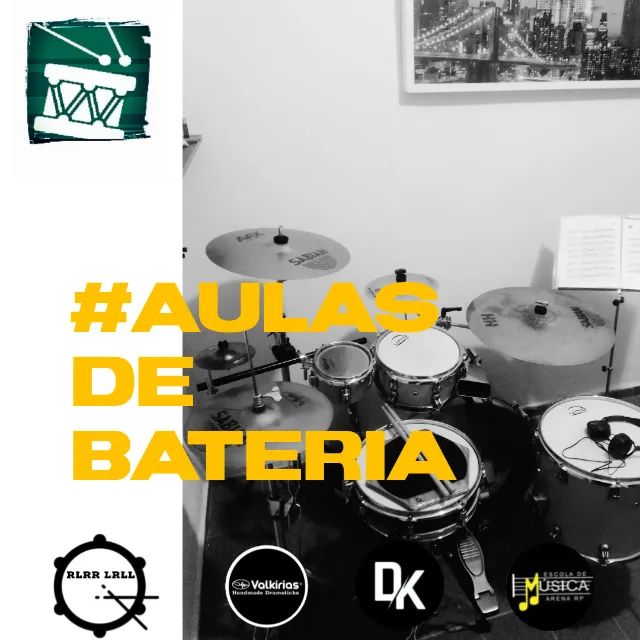 Aulas de bateria