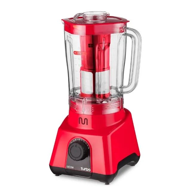 Liquidificador Turbo 2,6L 8 Velocidades 1000W 127V Vermelho Multi - LQ1003