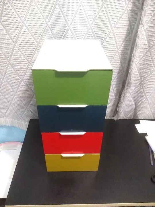 Caixas organizadoras com tampa. - Foto 2