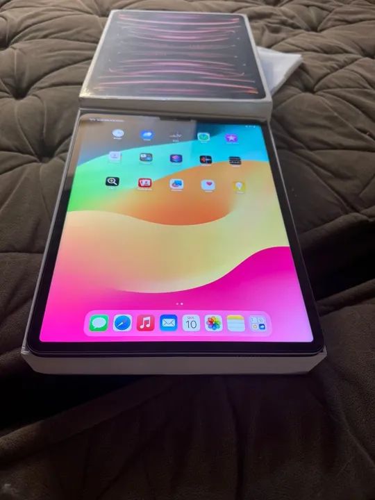Ipad pro m2 12.9 256gb cinza wifi  - Foto 4