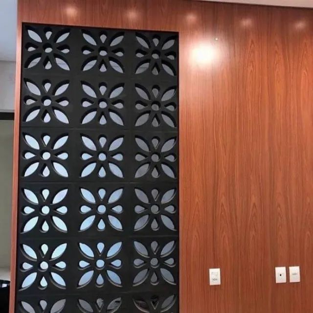 Cobogós com acabamento premium.