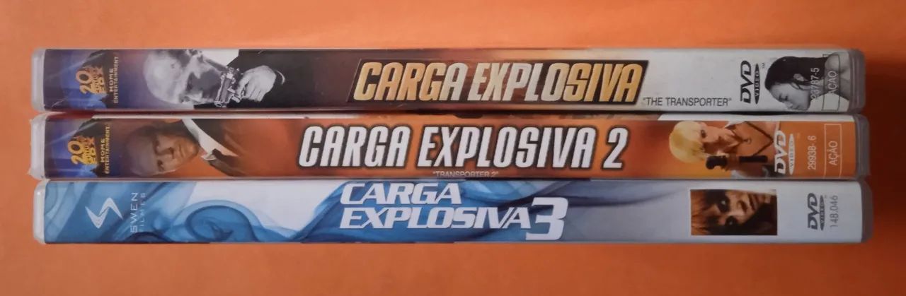Dvd Carga Explosiva - Trilogia  - Foto 3