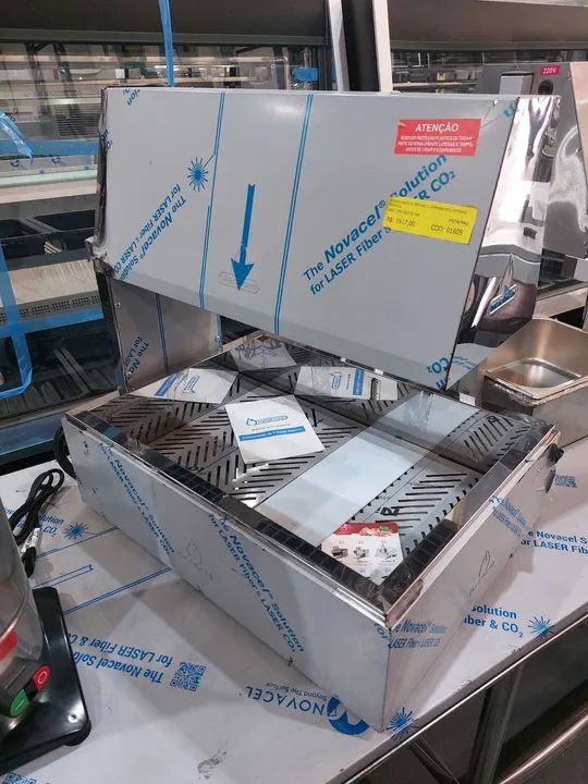 Consevador de frituras 2 lâmpadas novo 