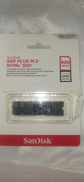 SSD NVME 3.0 M.2 500GB Novo com Windows 10 instalado - Foto 2