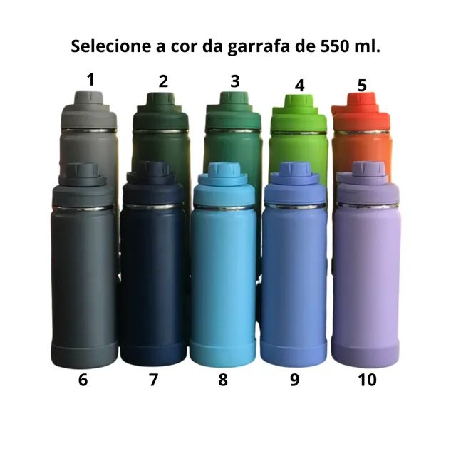 Garrafa Térmica Personalizada 550 ml