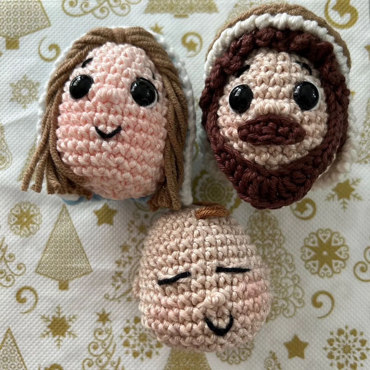 Guirlanda de Natal em amigurumi  - Foto 2