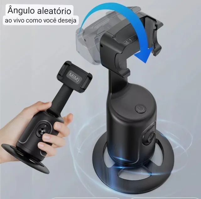 Novo Estabilizador Gimbal Auto rastreamento 360º graus - Foto 3