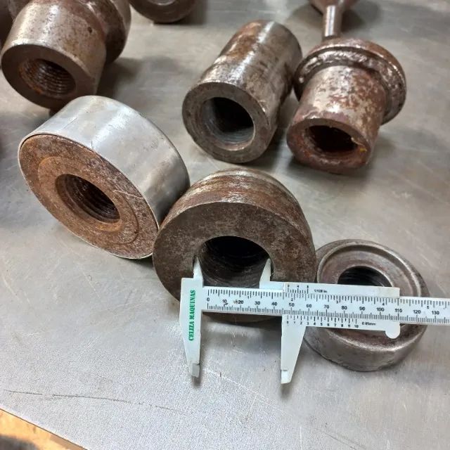 Moldes P/ Torno De Repuxo Miriam 200 Mm 10 Pçs / -- 00607 Nc - Foto 2