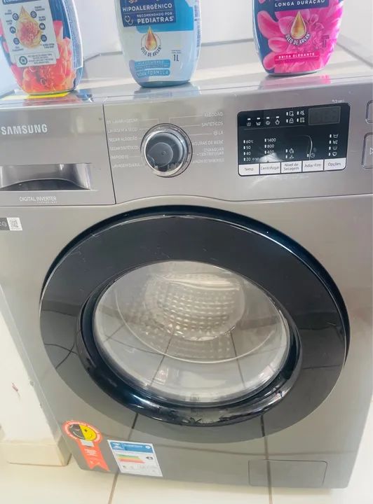 Máquina de Lavar e Secar Samsung Digital Inverter - Foto 5