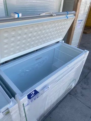 freezer horizontal dupla ação 503 litros - marca fricon 2 anos de garantia - 