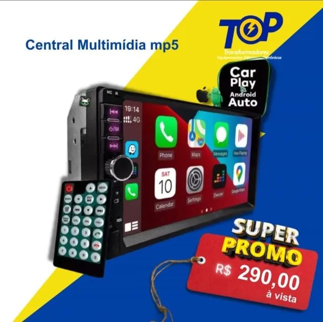 Central Multimídia 7'' MP5