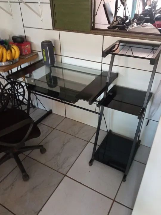 Cadeira giratória bem conservado - Foto 5