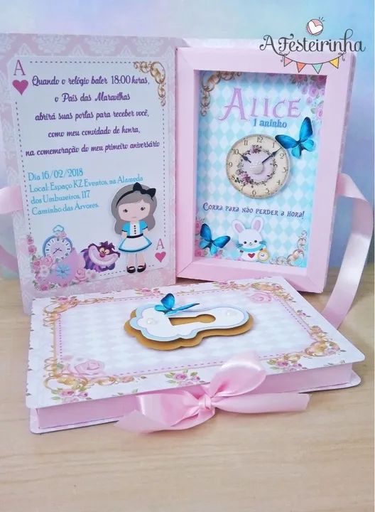 10 convite livros personalizados
