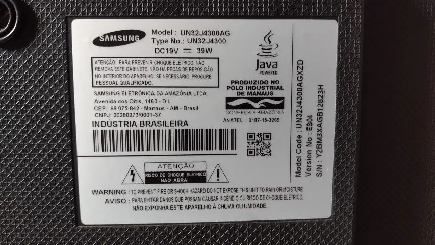 Peças Tv Samsung 32 Polegadas Mod Un32j4300ag DefeitoTela trincada - Foto 2