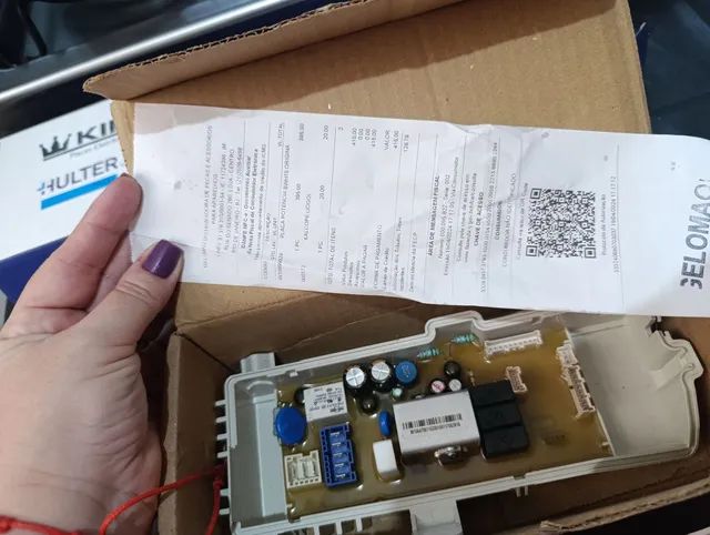 Placa de  potência BWN15A - NUNCA USADA - Brastemp 15kg