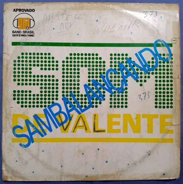 Disco Vinil LP Som de Valente Sambalançando
