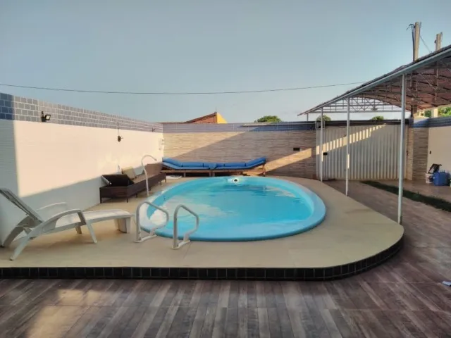 Casa de praia com piscina em Prado Bahia aluguel temporário