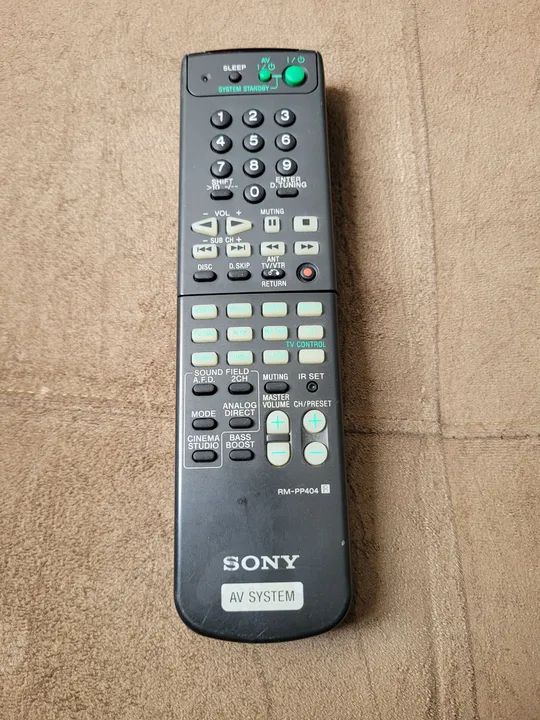 Controle Remoto Sony Para Receiver e Home theater