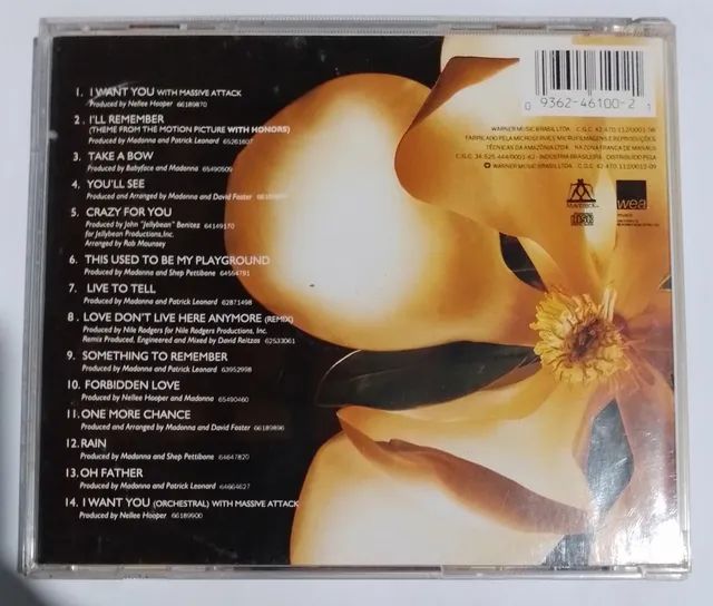 Cd Madonna Something To Remember  - Foto 2