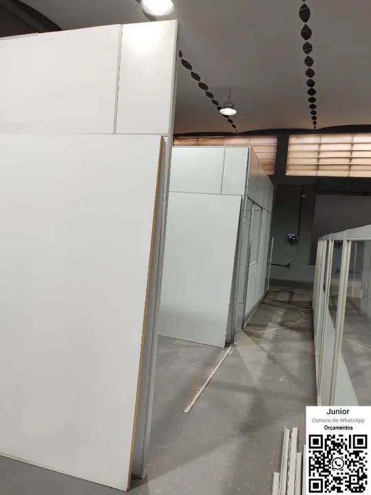 Divisórias Eucatex Usadas com Instalação. 11- * - Foto 3