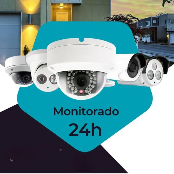 Câmera de Segurança Wi-Fi - e fixa  Monitoramento e segurança de sua residência  - Foto 3